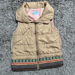 Vintage 70's Who's Who Western Style Down Vest Size S
